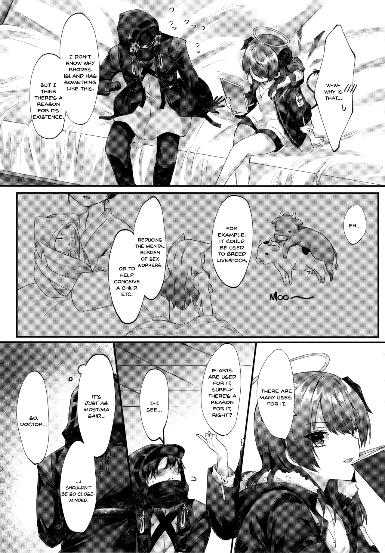 (C102) [Hibiscus (Amesaki Vanilla, Inazawa Mint)]Angel Temptation(Arknights) [English] [SDTLs] Page 8