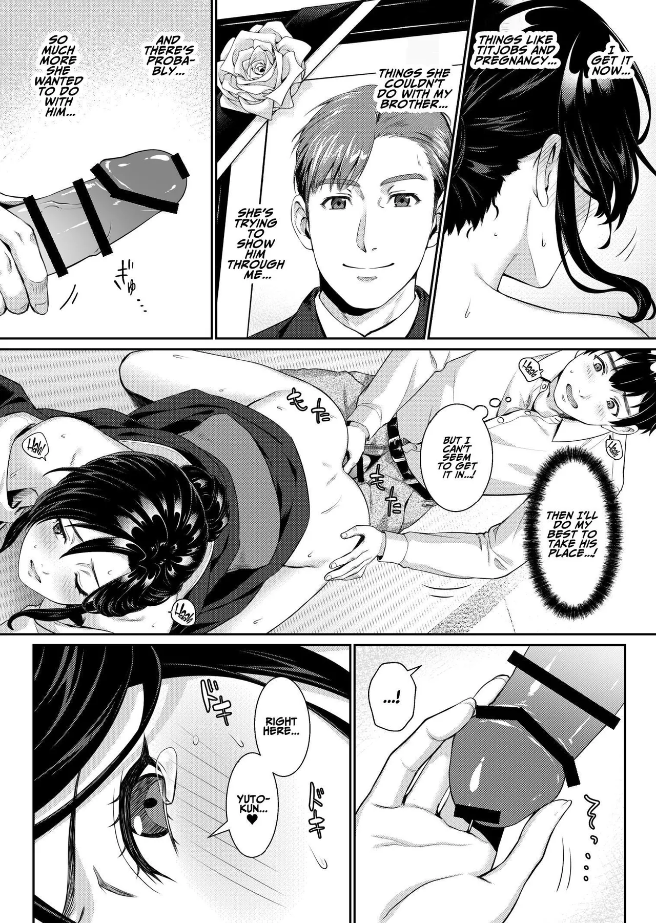 [Nanboku Megochi (Mori Miyuki)]Nee-san, Nani Kite mo Niaimasu ne -Miboujin no Gishi to Ore no Midara na Hibi- | Debaucherous Days With My Widowed Sister-in-law[English] [ADTL] Page 15