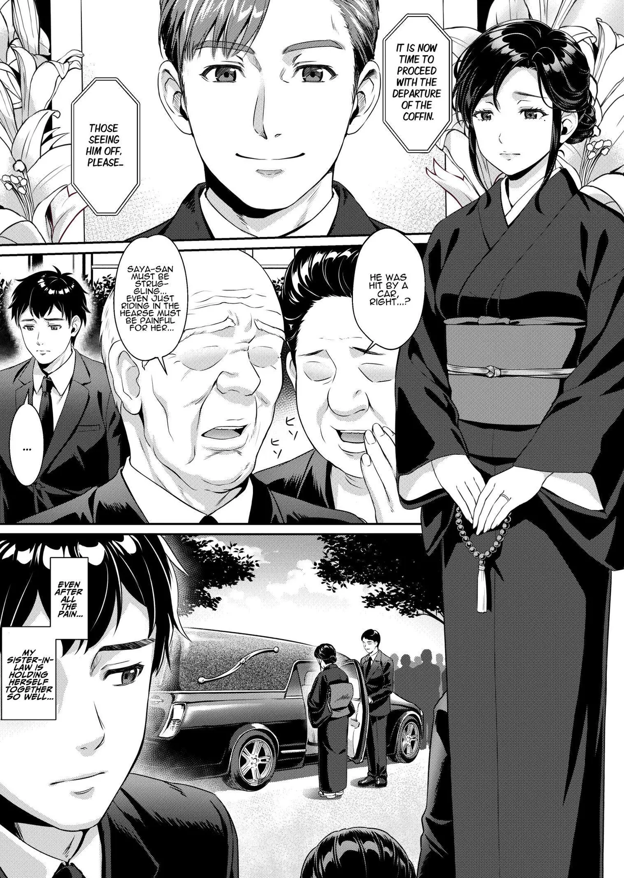 [Nanboku Megochi (Mori Miyuki)]Nee-san, Nani Kite mo Niaimasu ne -Miboujin no Gishi to Ore no Midara na Hibi- | Debaucherous Days With My Widowed Sister-in-law[English] [ADTL] Page 2