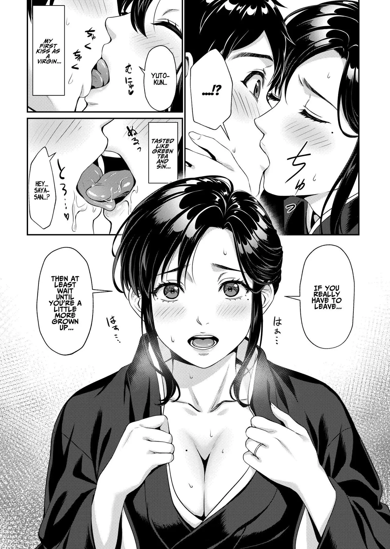 [Nanboku Megochi (Mori Miyuki)]Nee-san, Nani Kite mo Niaimasu ne -Miboujin no Gishi to Ore no Midara na Hibi- | Debaucherous Days With My Widowed Sister-in-law[English] [ADTL] Page 6