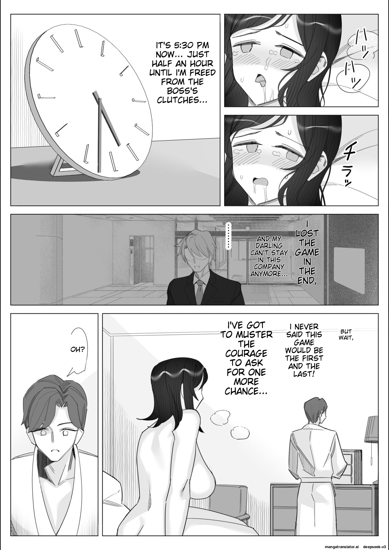 [Kitazawa Sangyo]Pride no Takai Career Joshi ga Batsuichi Furyou Joushi ni Netorareru Hanashi | A story about a proud career woman being seduced by her bad divorced boss[ENG] [MTL] Page 116