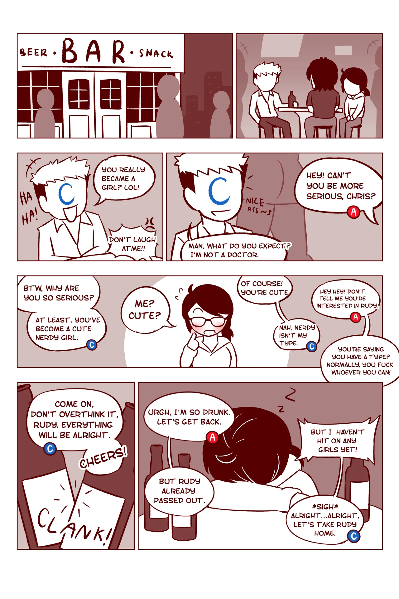 [Rudy Saki]Rudy and Her Boys Page 5