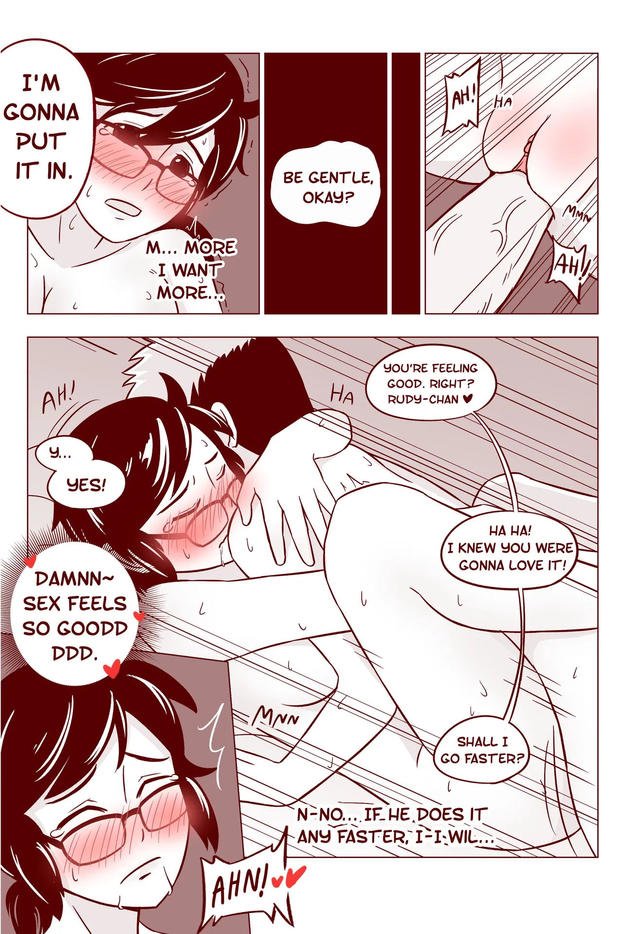 [Rudy Saki]Rudy and Her Boys Page 9