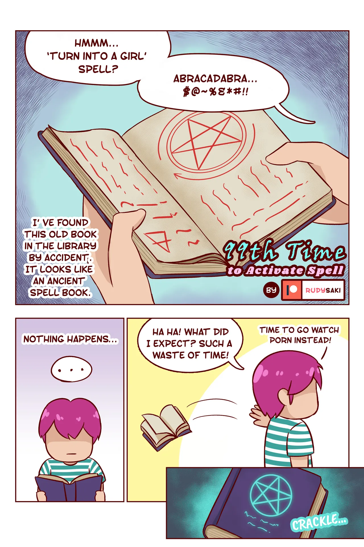 [Rudy Saki]99th Time to Activate Spell Page 1
