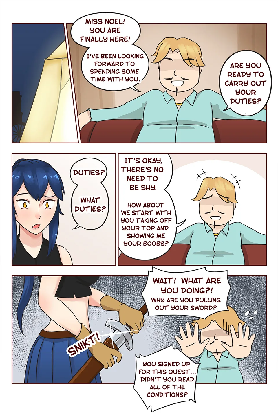 [Rudy Saki]High Paying Easy Quest Page 4