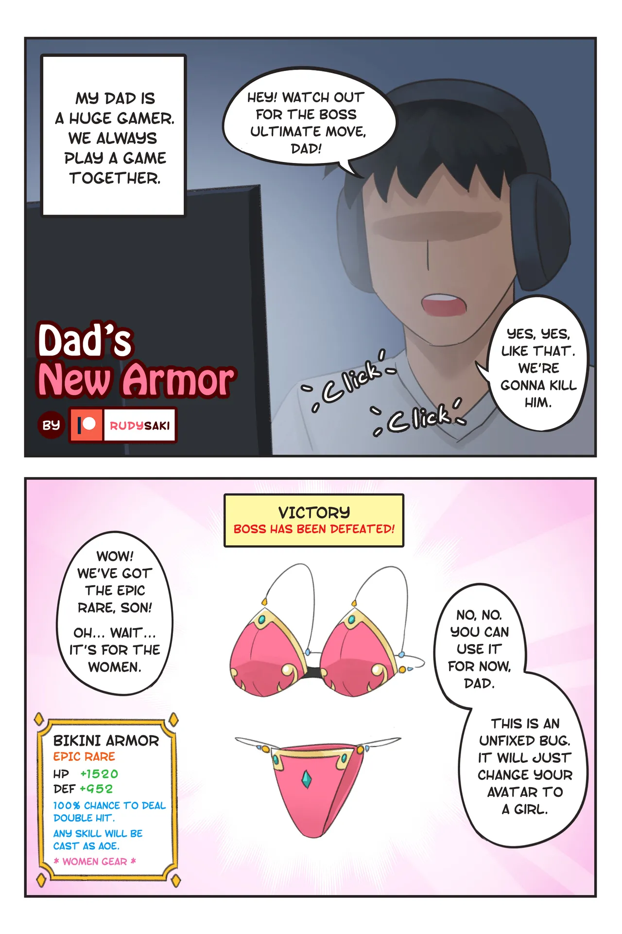 [Rudy Saki]Dad's New Armor Page 1