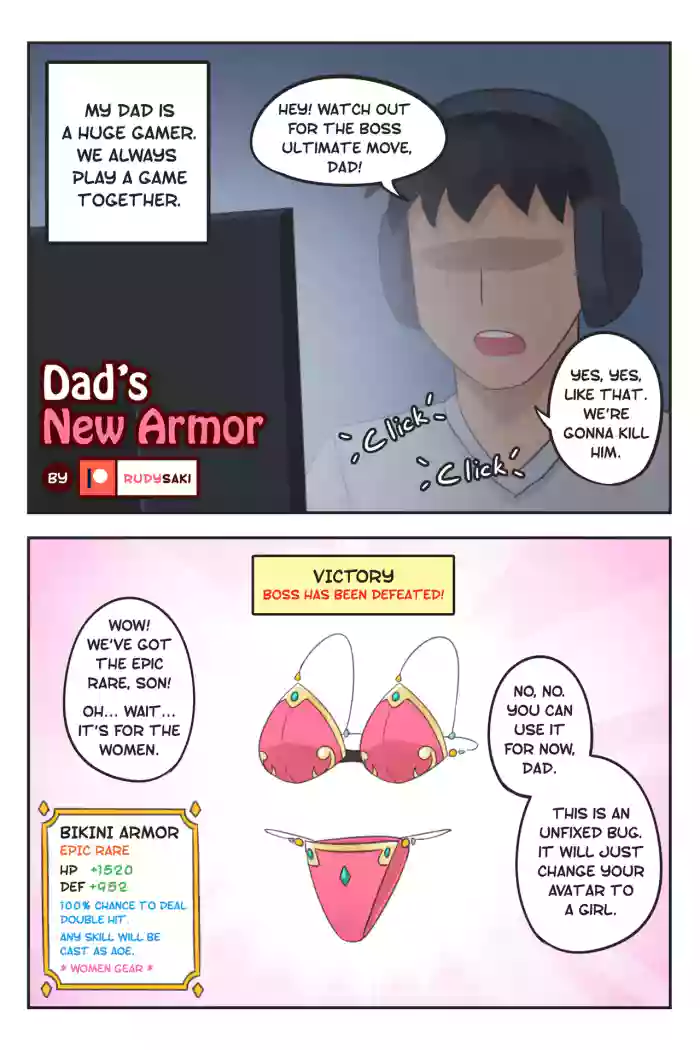 [Rudy Saki]Dad's New Armor