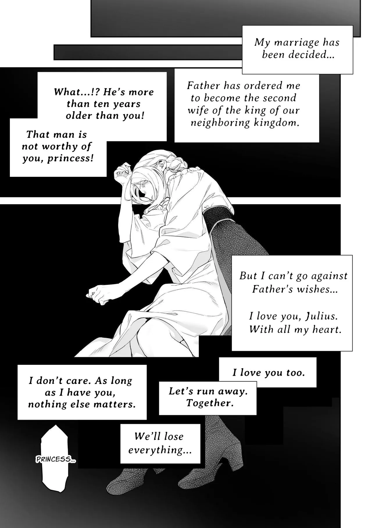 [BoneCage]Banzoku no Hanayome ~Ochita Himegimi~ | The Barbarians' Bride: The Fallen Princess[English] Page 12