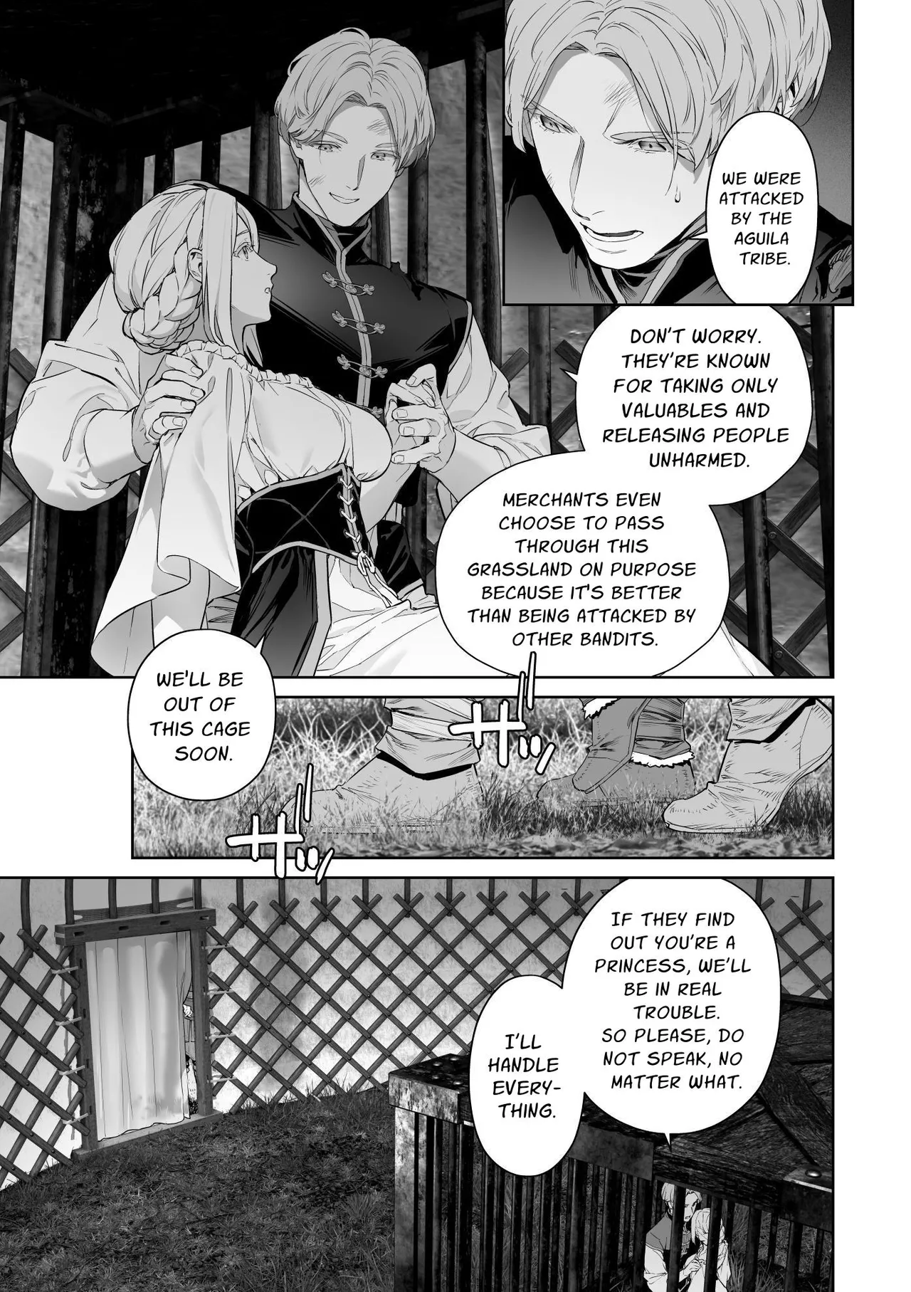 [BoneCage]Banzoku no Hanayome ~Ochita Himegimi~ | The Barbarians' Bride: The Fallen Princess[English] Page 14