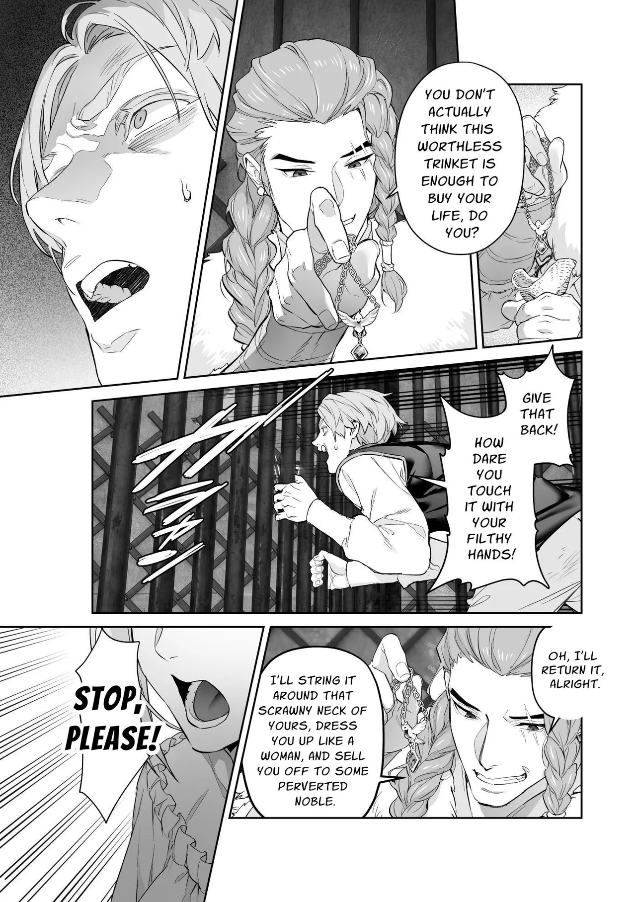 [BoneCage]Banzoku no Hanayome ~Ochita Himegimi~ | The Barbarians' Bride: The Fallen Princess[English] Page 18