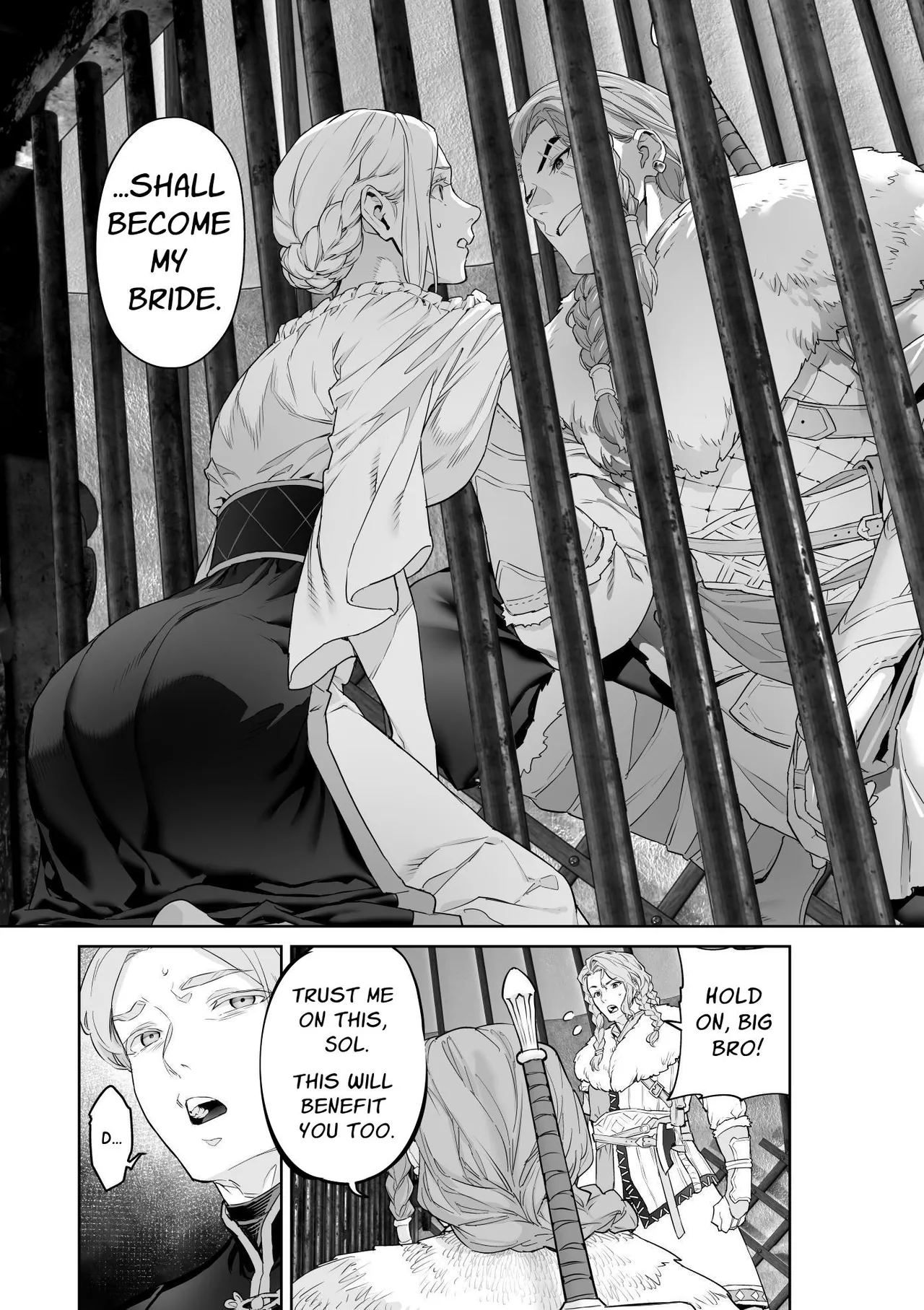 [BoneCage]Banzoku no Hanayome ~Ochita Himegimi~ | The Barbarians' Bride: The Fallen Princess[English] Page 21