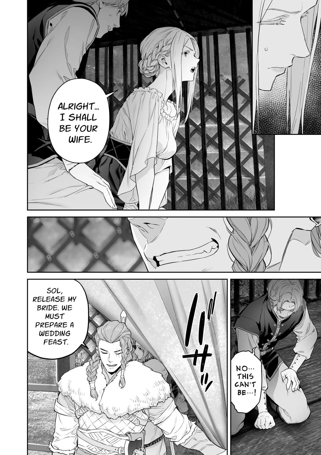 [BoneCage]Banzoku no Hanayome ~Ochita Himegimi~ | The Barbarians' Bride: The Fallen Princess[English] Page 23