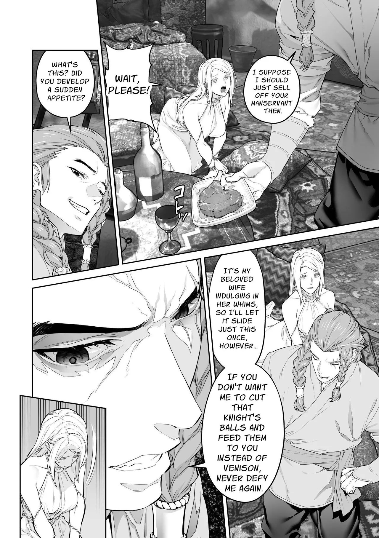 [BoneCage]Banzoku no Hanayome ~Ochita Himegimi~ | The Barbarians' Bride: The Fallen Princess[English] Page 27