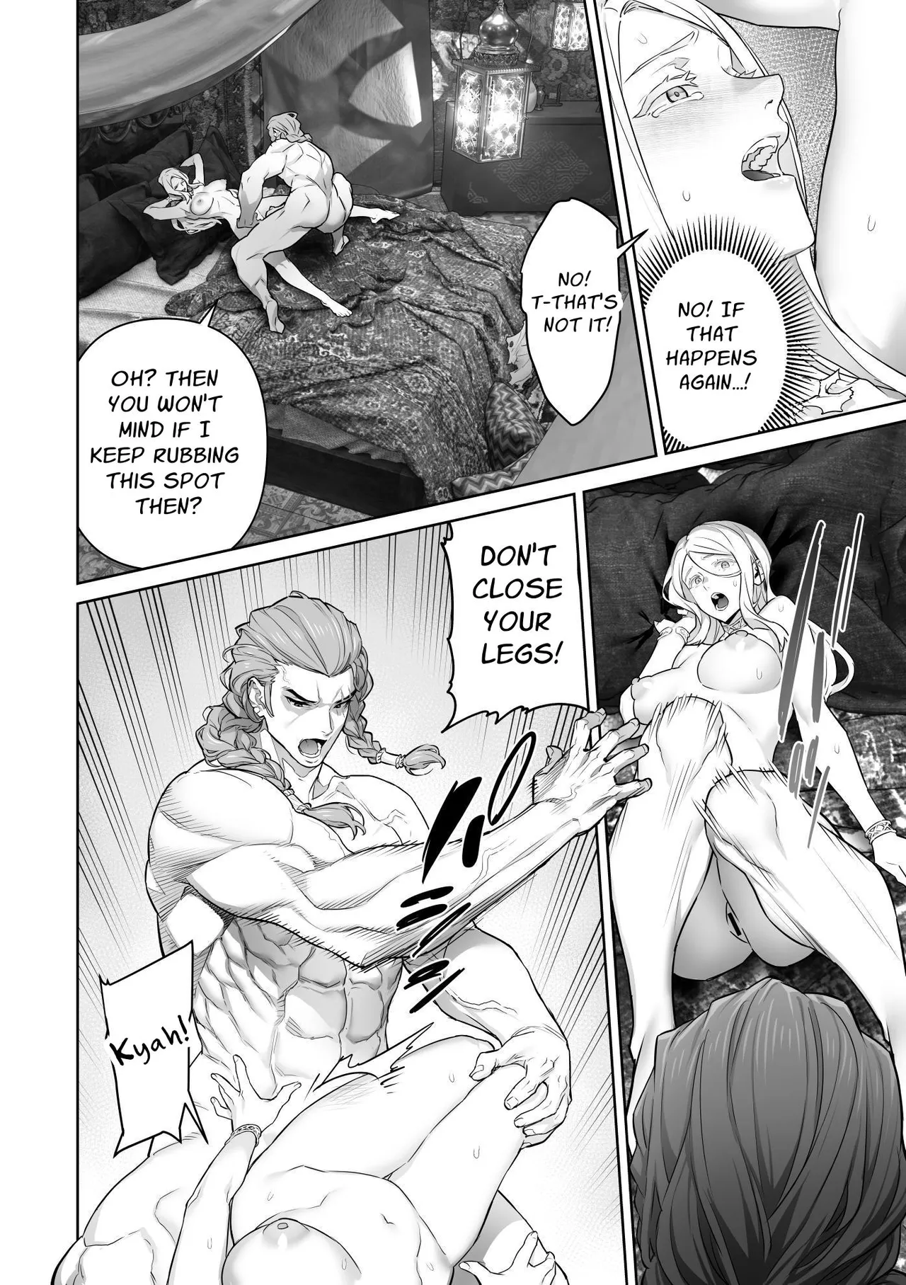 [BoneCage]Banzoku no Hanayome ~Ochita Himegimi~ | The Barbarians' Bride: The Fallen Princess[English] Page 37