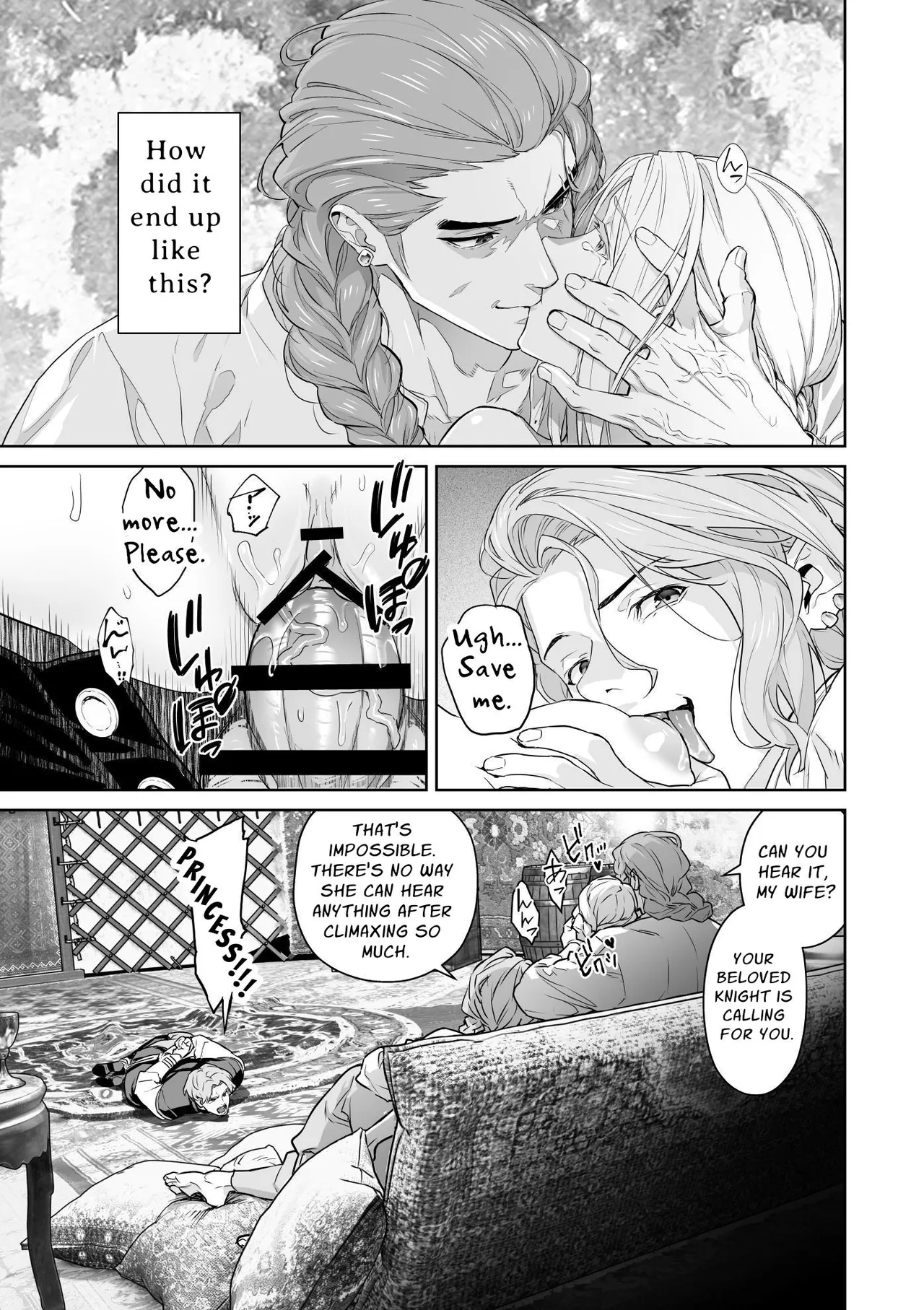 [BoneCage]Banzoku no Hanayome ~Ochita Himegimi~ | The Barbarians' Bride: The Fallen Princess[English] Page 4