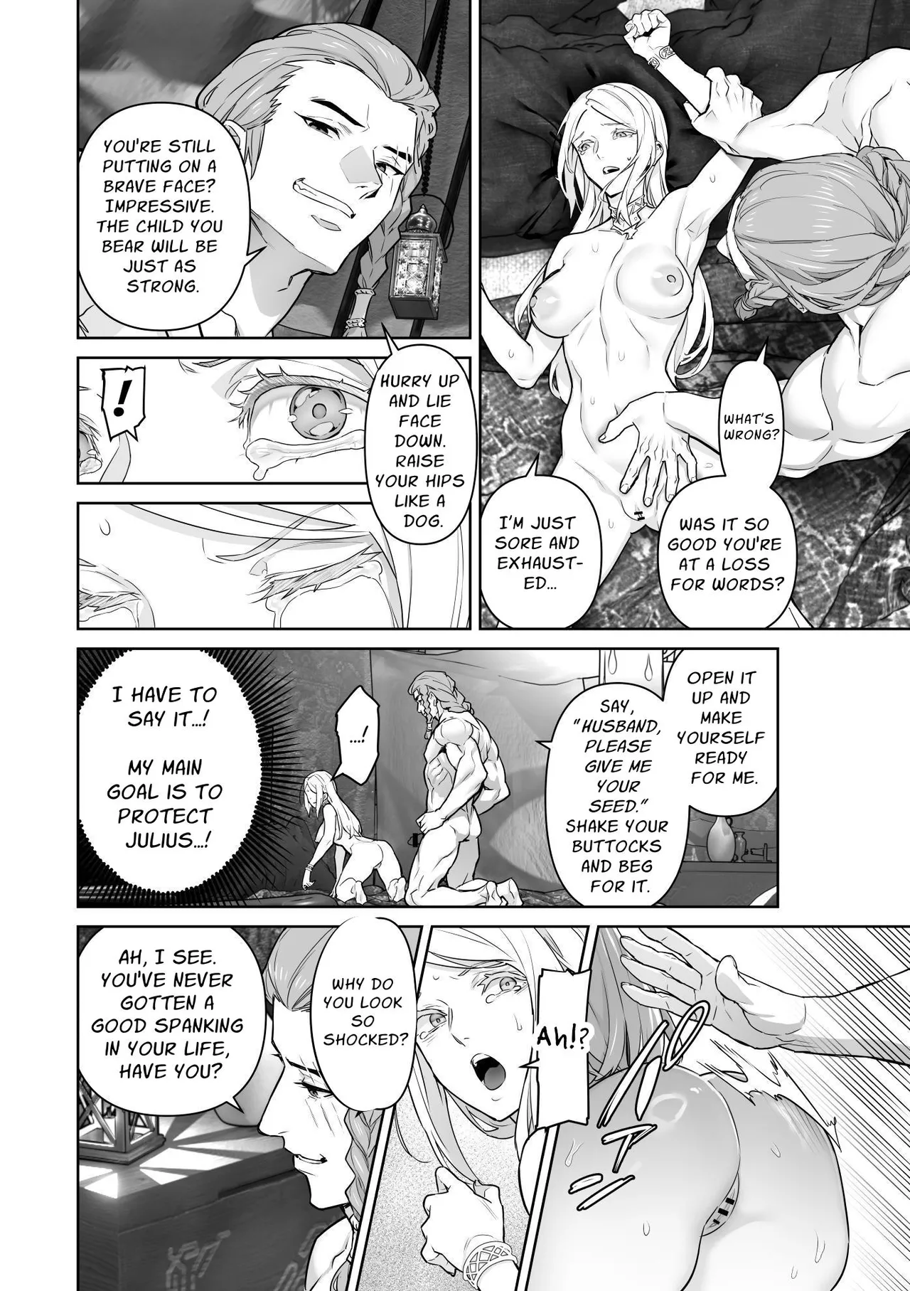 [BoneCage]Banzoku no Hanayome ~Ochita Himegimi~ | The Barbarians' Bride: The Fallen Princess[English] Page 41