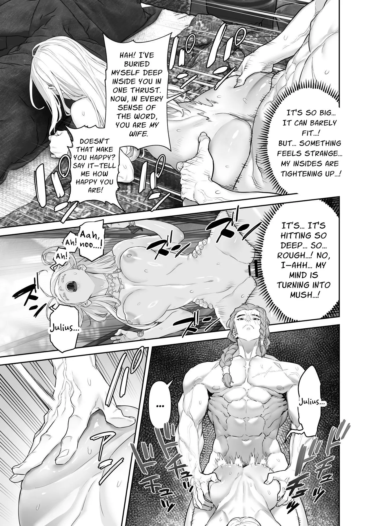 [BoneCage]Banzoku no Hanayome ~Ochita Himegimi~ | The Barbarians' Bride: The Fallen Princess[English] Page 44