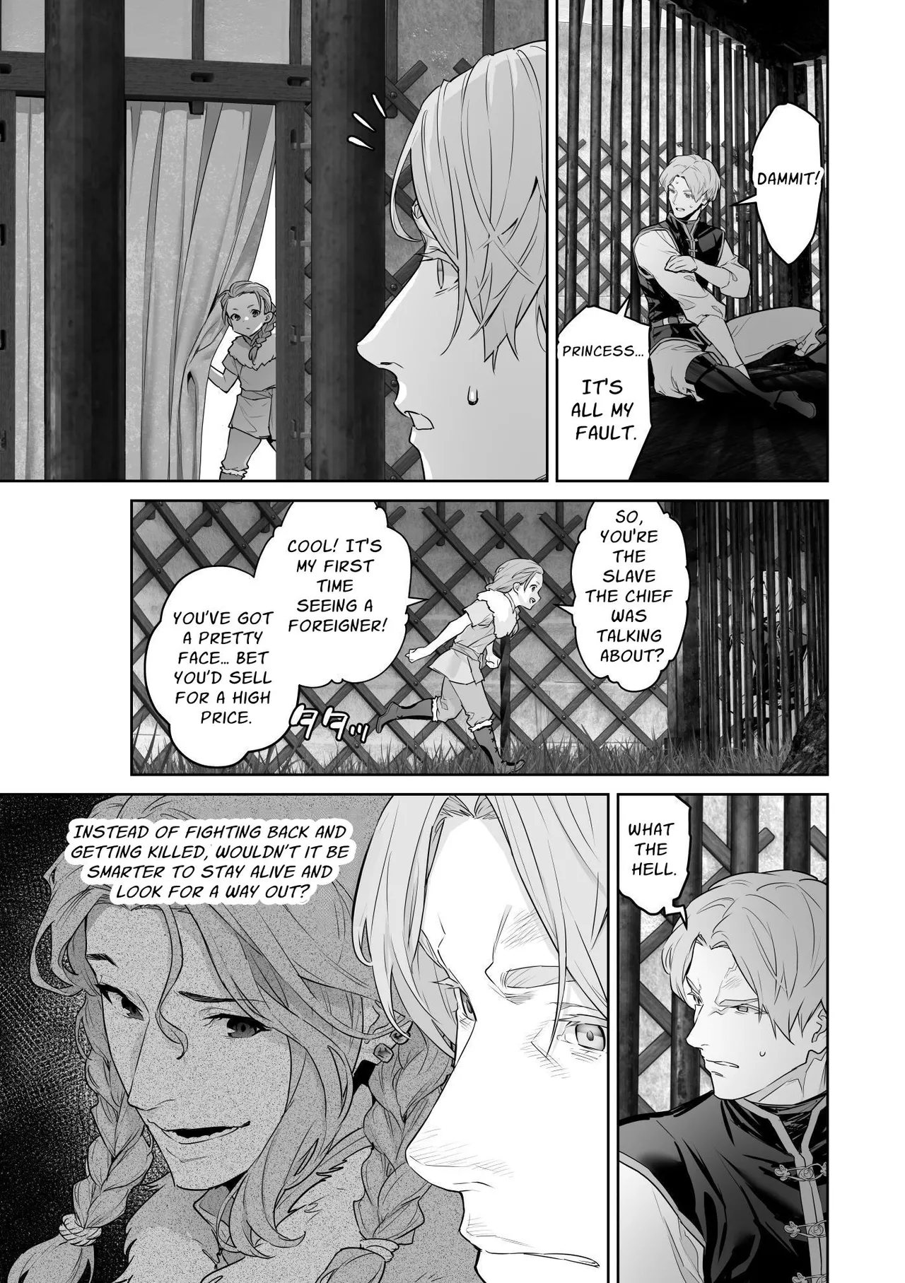 [BoneCage]Banzoku no Hanayome ~Ochita Himegimi~ | The Barbarians' Bride: The Fallen Princess[English] Page 50