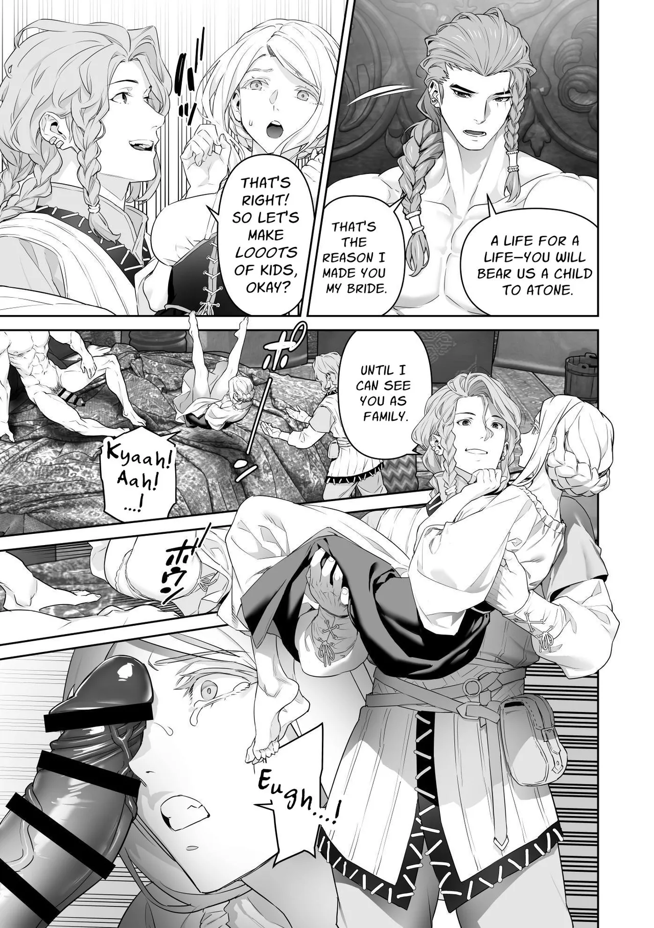 [BoneCage]Banzoku no Hanayome ~Ochita Himegimi~ | The Barbarians' Bride: The Fallen Princess[English] Page 62