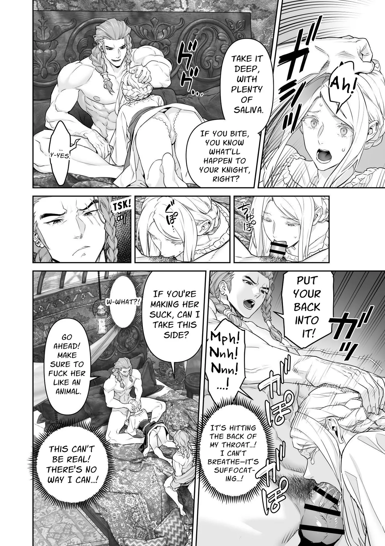 [BoneCage]Banzoku no Hanayome ~Ochita Himegimi~ | The Barbarians' Bride: The Fallen Princess[English] Page 63