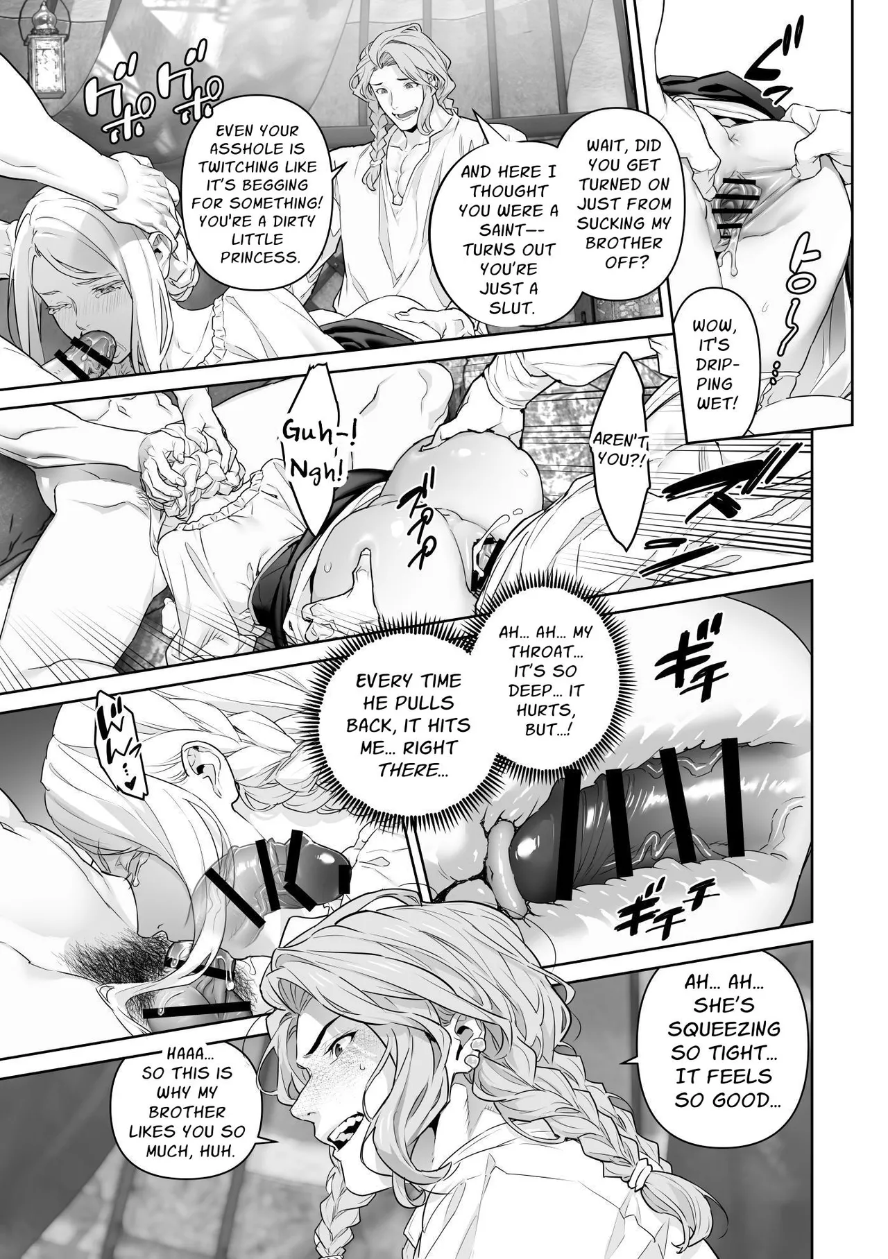 [BoneCage]Banzoku no Hanayome ~Ochita Himegimi~ | The Barbarians' Bride: The Fallen Princess[English] Page 64