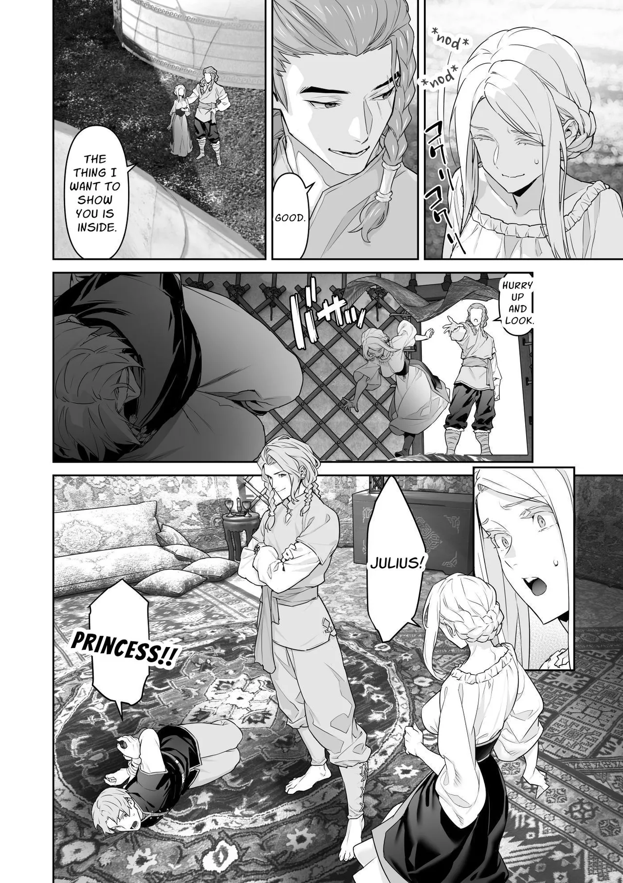 [BoneCage]Banzoku no Hanayome ~Ochita Himegimi~ | The Barbarians' Bride: The Fallen Princess[English] Page 77