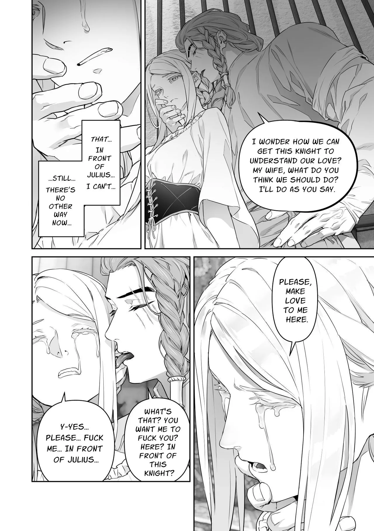 [BoneCage]Banzoku no Hanayome ~Ochita Himegimi~ | The Barbarians' Bride: The Fallen Princess[English] Page 83