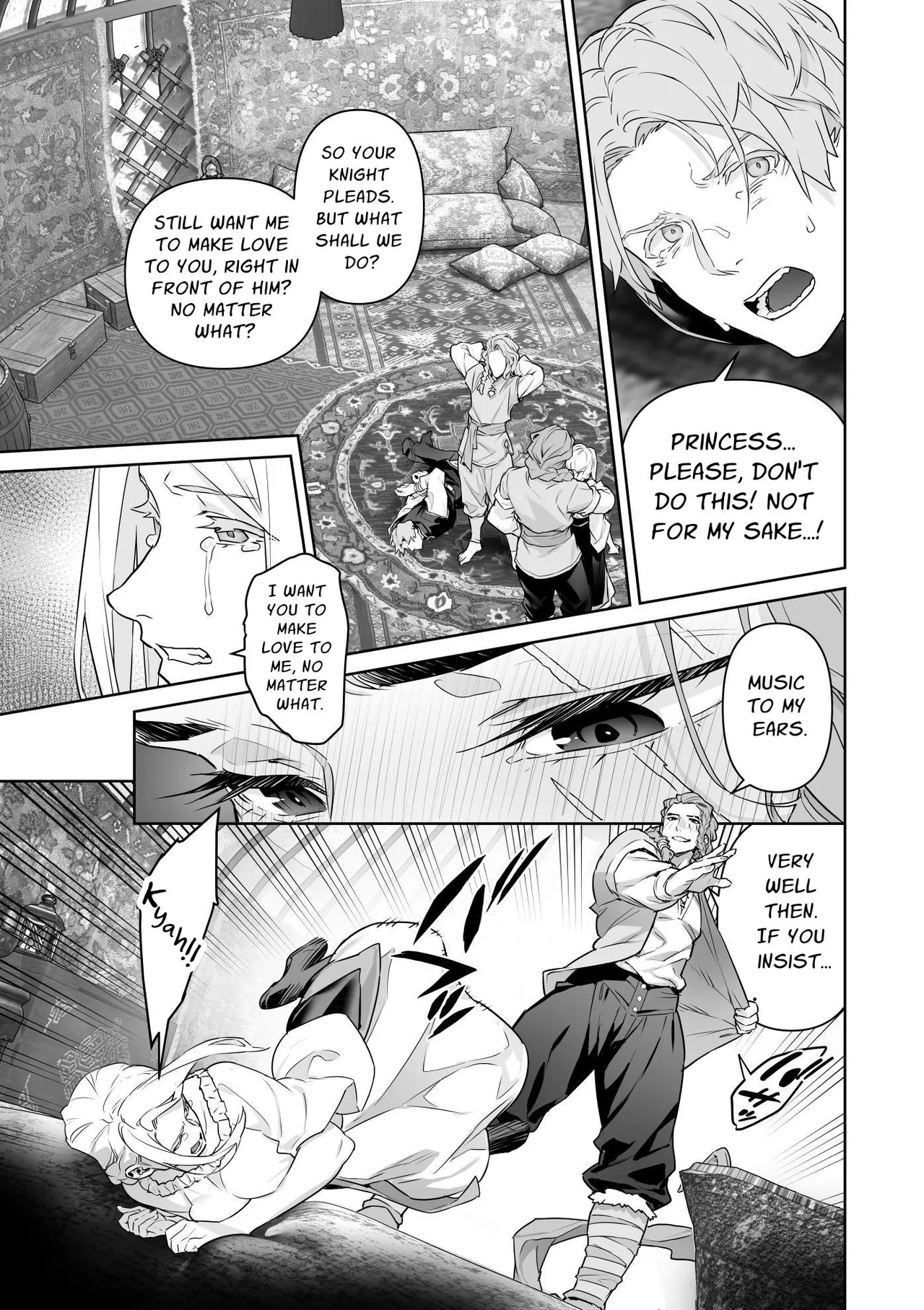 [BoneCage]Banzoku no Hanayome ~Ochita Himegimi~ | The Barbarians' Bride: The Fallen Princess[English] Page 84