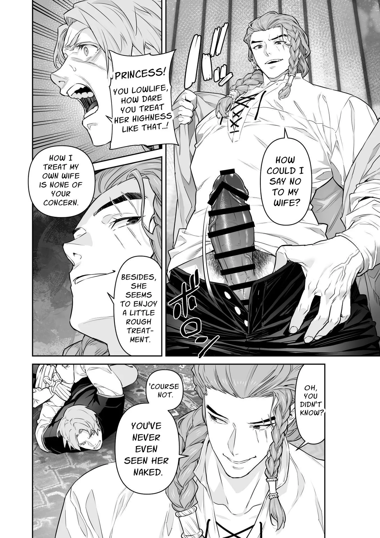 [BoneCage]Banzoku no Hanayome ~Ochita Himegimi~ | The Barbarians' Bride: The Fallen Princess[English] Page 85
