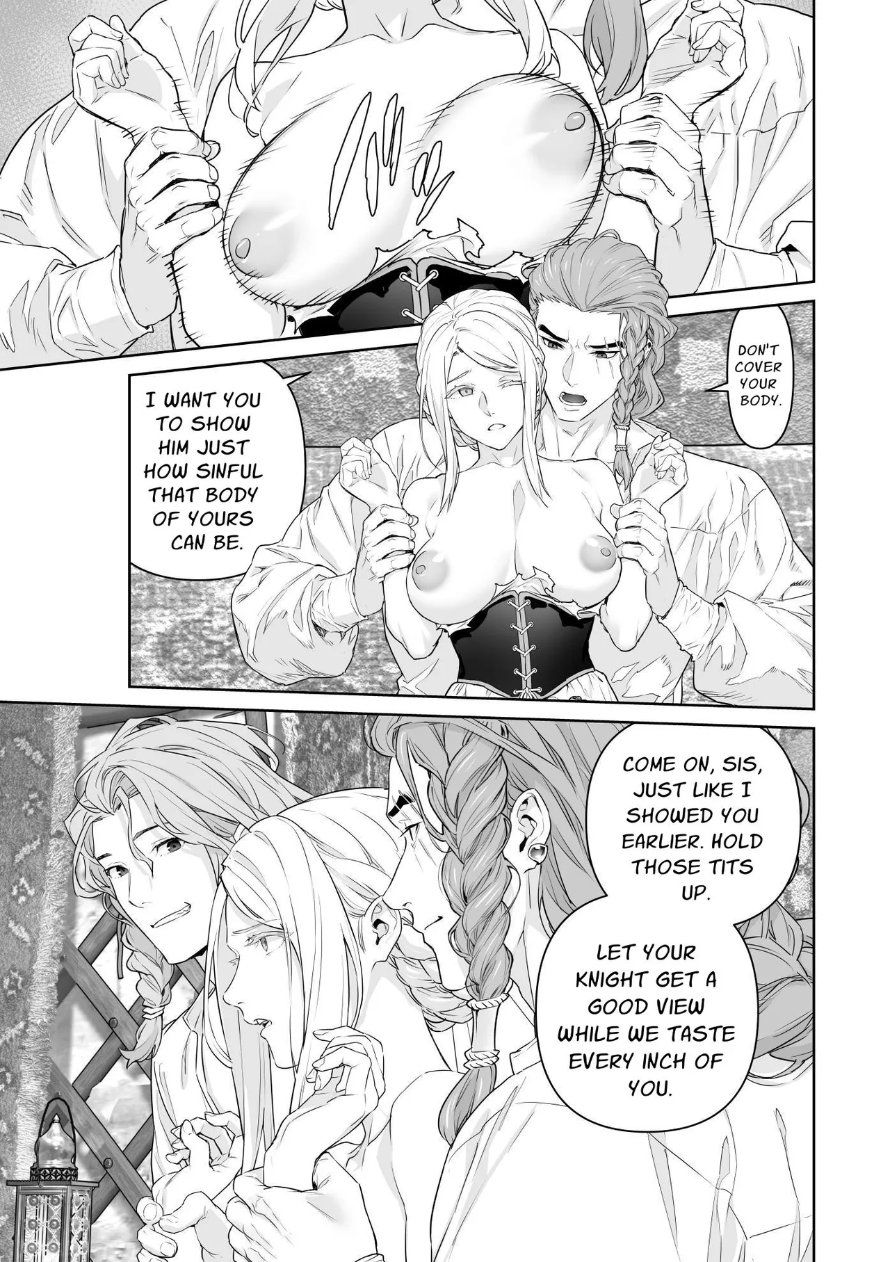 [BoneCage]Banzoku no Hanayome ~Ochita Himegimi~ | The Barbarians' Bride: The Fallen Princess[English] Page 88