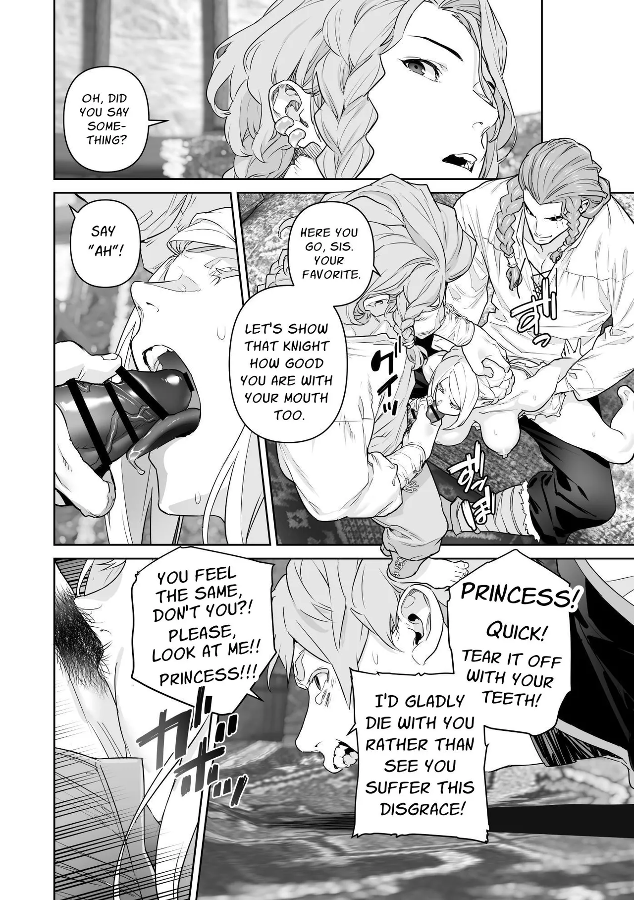[BoneCage]Banzoku no Hanayome ~Ochita Himegimi~ | The Barbarians' Bride: The Fallen Princess[English] Page 95