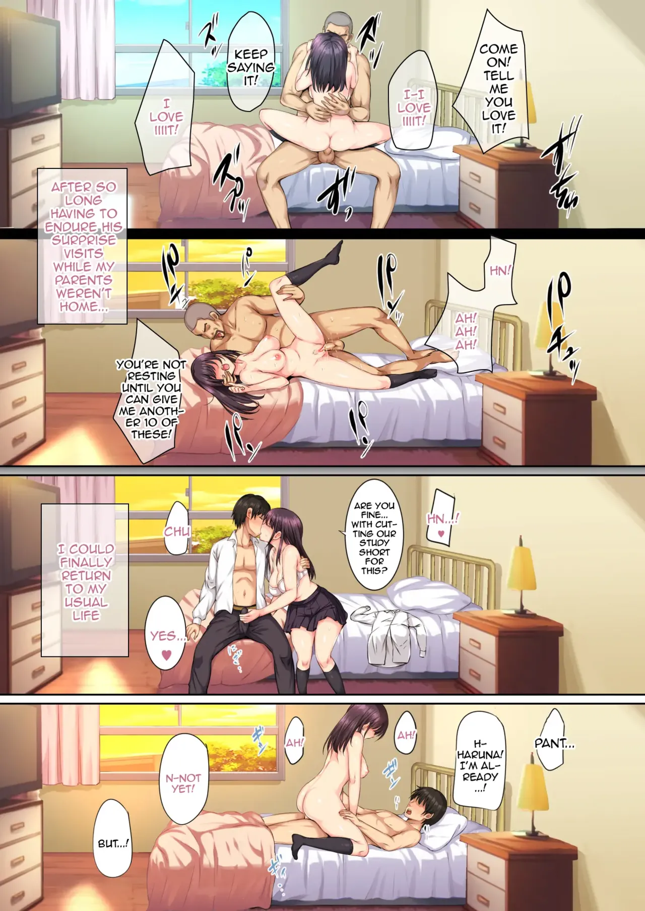 [Rokumarusou (Sanrokumaru)]Soshite Watashi wa Kyou mo Ano Otoko ni Taberareru Zoku | And So Today I'm Once Again Being Sexually Devoured By That Man 2[English] {Doujins.com} [Decensored] Page 25