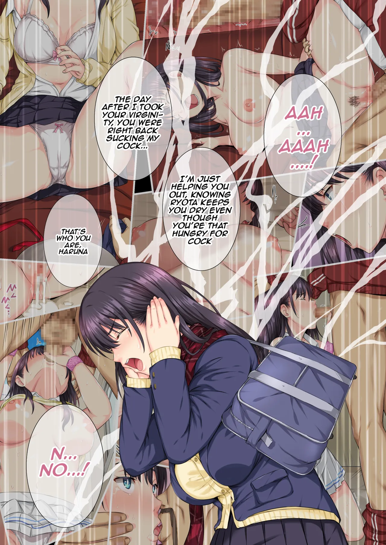 [Rokumarusou (Sanrokumaru)]Soshite Watashi wa Kyou mo Ano Otoko ni Taberareru Zoku | And So Today I'm Once Again Being Sexually Devoured By That Man 2[English] {Doujins.com} [Decensored] Page 5
