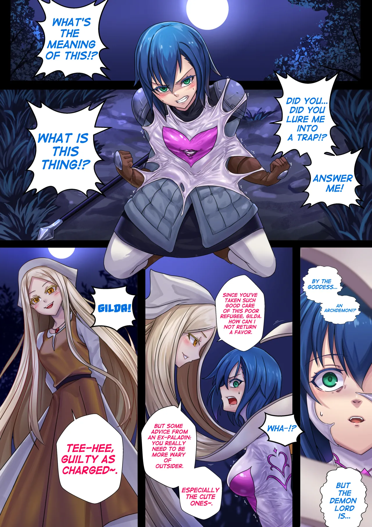 [ibenz009]Demon lord Latex demon Page 1