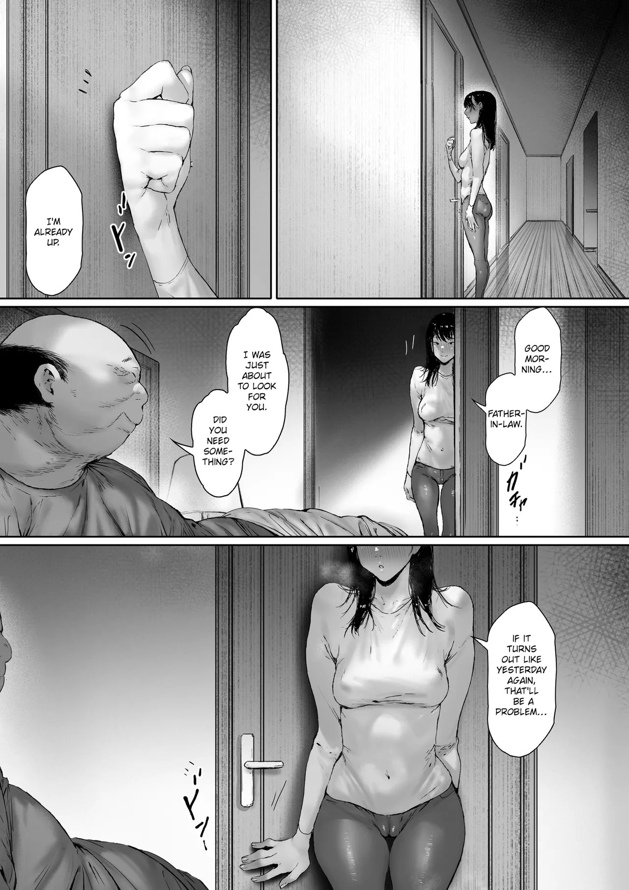 [Morita Shiki]Gifu to Doukyou Suru ni Natta Shiawase na Shinkon Seikatsu o Okuro Hazu datta no ni Ch. 2 | Now Living With My Father-In-Law, I Was Supposed to Have a Happy Newlywed Life Part 2[English] [Chalklog] Page 79