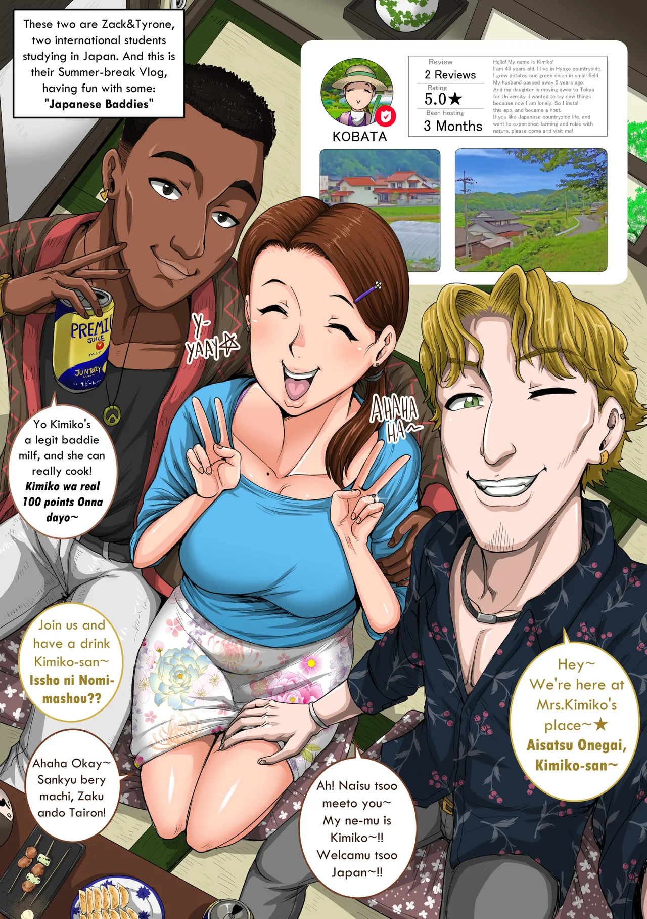Guest host Kimiko-san sample bundle Page 1
