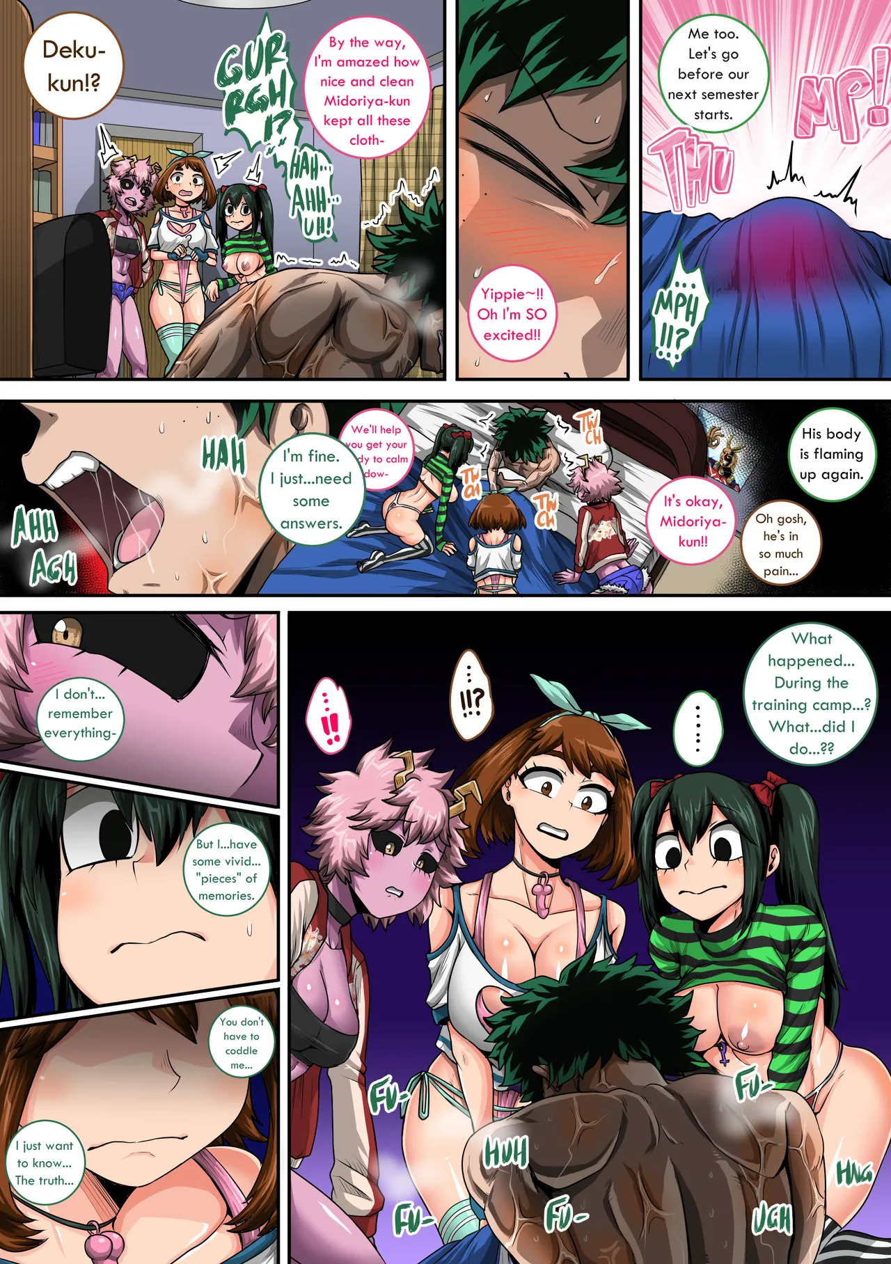 [Juicebox Koujou (Juna Juna Juice)]Boku no Harem Academia Ch. 8: Kanojo-tachi no Kesshin(kouhen) (Boku no Hero Academia) Page 6