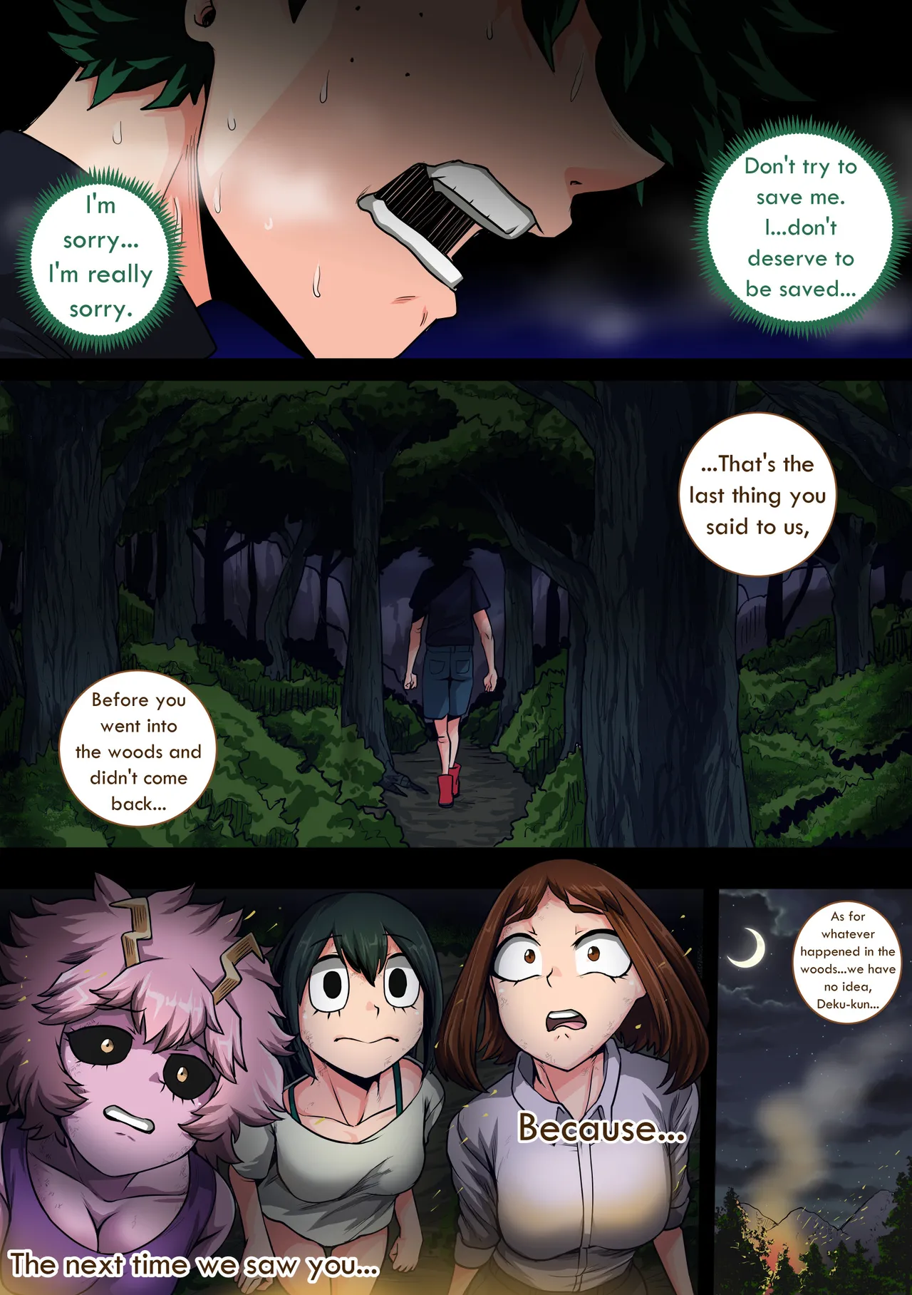 [Juicebox Koujou (Juna Juna Juice)]Boku no Harem Academia Ch. 8: Kanojo-tachi no Kesshin(kouhen) (Boku no Hero Academia) Page 9