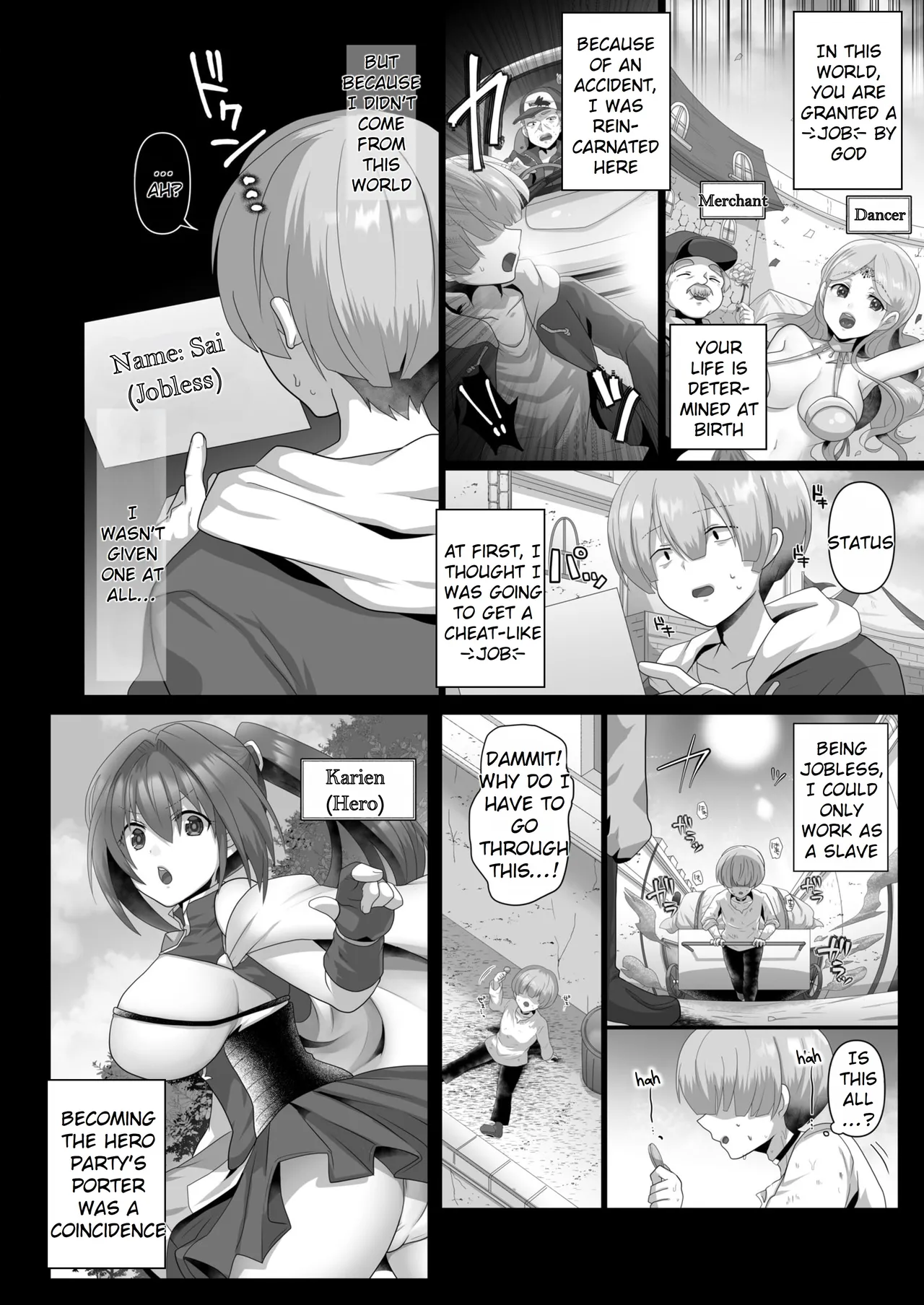 [Ashitaba Mofu]Tensei Neet no Isekai Harem Seikatsu Ch. 1 | The Reincarnated Jobless’ Harem Life In Another World 1[English] [Rei Scans] Page 4