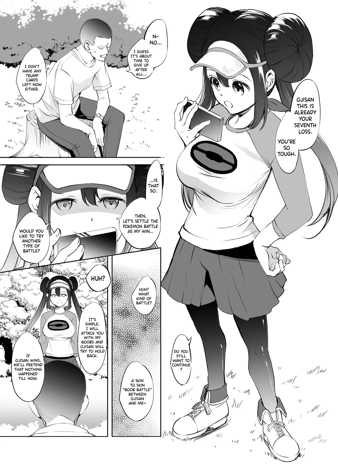 [Kawamura Tsukasa]Mei-chan Paizuri Manga(Pokémon Black 2 and White 2) [English] [CarlJPTL] Page 1