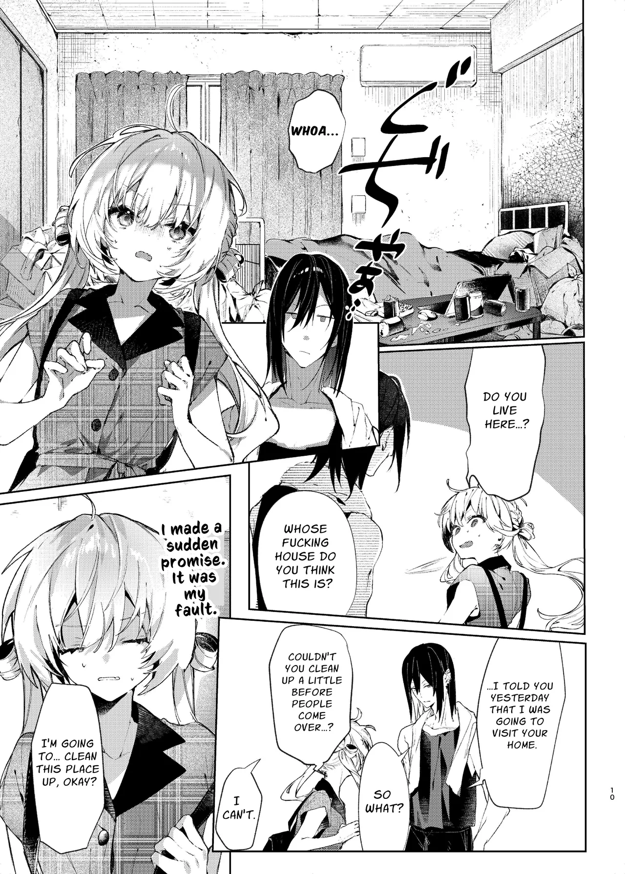 [Hankatsuu Shoujo (Enomoto Nao)]Majo Minarai wa xxx Shitakunai! - The Witch Apprentice Doesn't Want to xxx! | The Apprentice Witch Doesn't Want To XXX![English] [Cunny Garden] Page 10
