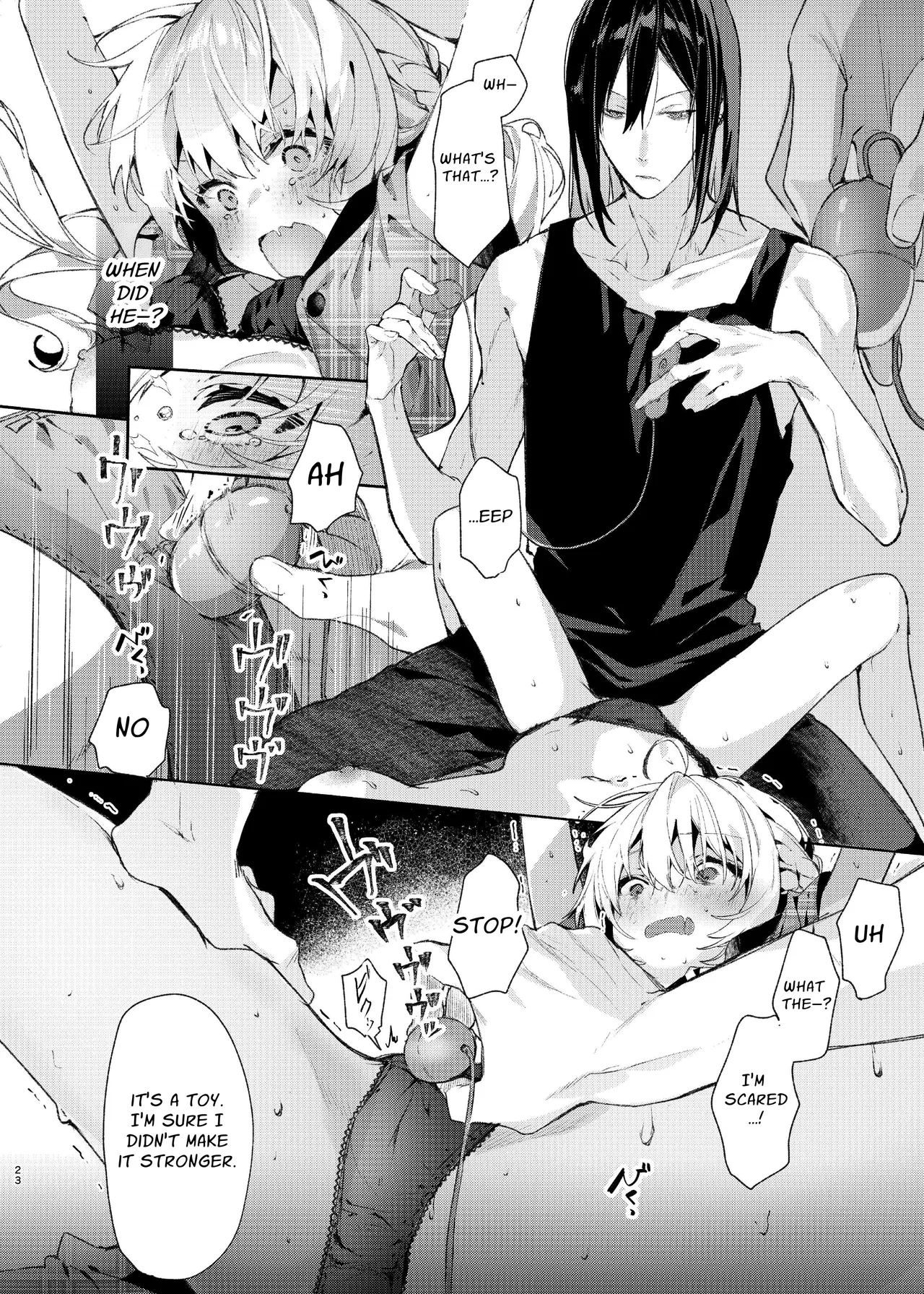 [Hankatsuu Shoujo (Enomoto Nao)]Majo Minarai wa xxx Shitakunai! - The Witch Apprentice Doesn't Want to xxx! | The Apprentice Witch Doesn't Want To XXX![English] [Cunny Garden] Page 23