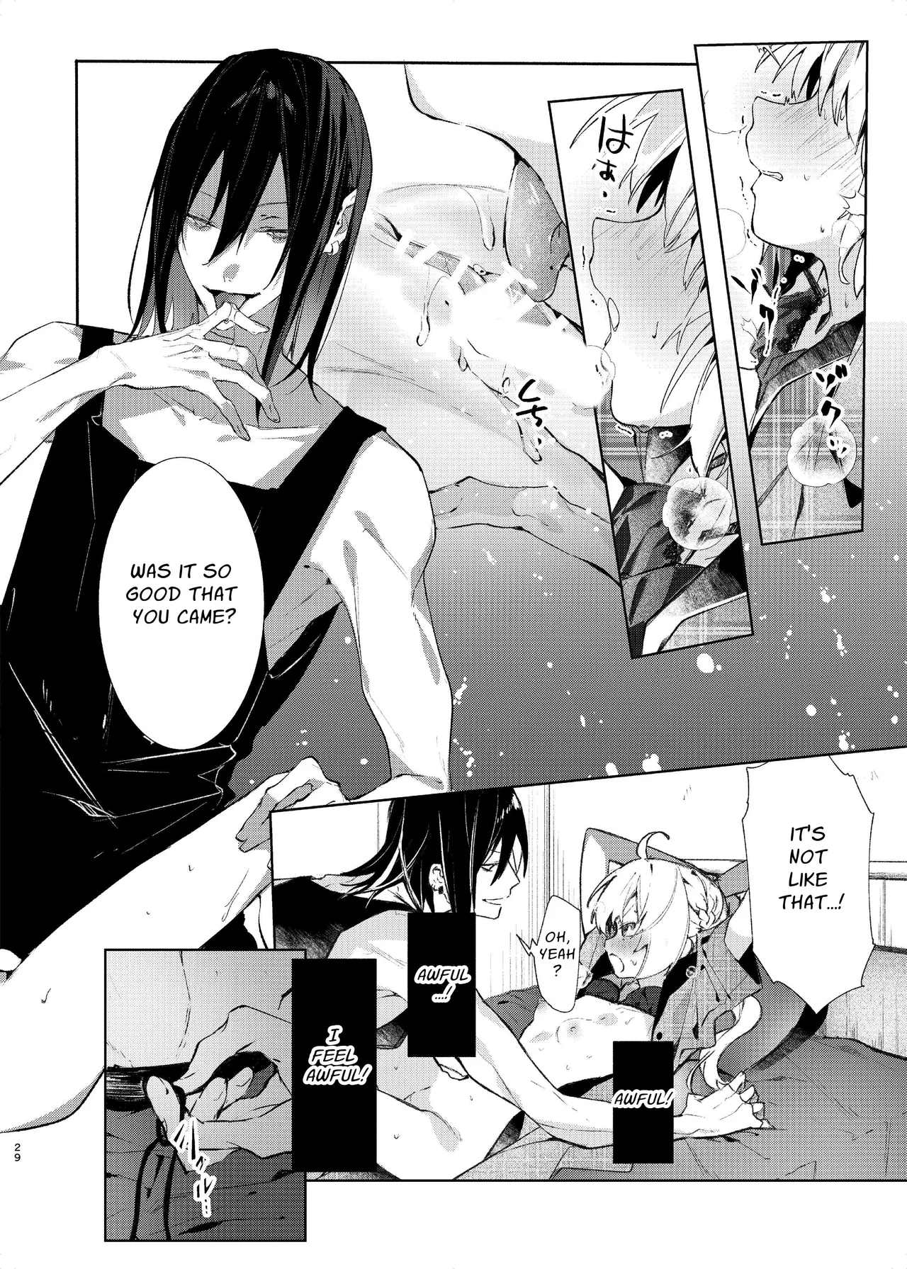 [Hankatsuu Shoujo (Enomoto Nao)]Majo Minarai wa xxx Shitakunai! - The Witch Apprentice Doesn't Want to xxx! | The Apprentice Witch Doesn't Want To XXX![English] [Cunny Garden] Page 29