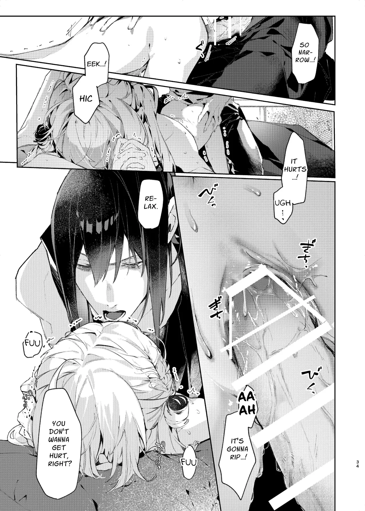 [Hankatsuu Shoujo (Enomoto Nao)]Majo Minarai wa xxx Shitakunai! - The Witch Apprentice Doesn't Want to xxx! | The Apprentice Witch Doesn't Want To XXX![English] [Cunny Garden] Page 34