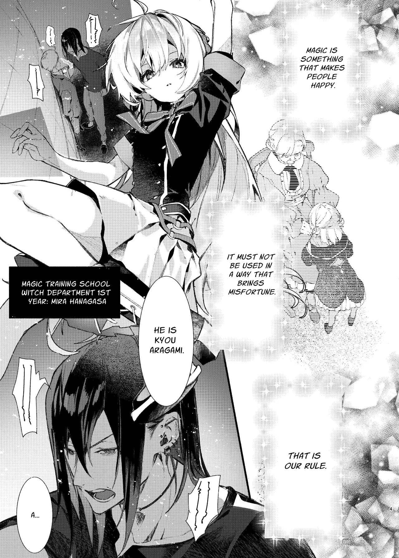 [Hankatsuu Shoujo (Enomoto Nao)]Majo Minarai wa xxx Shitakunai! - The Witch Apprentice Doesn't Want to xxx! | The Apprentice Witch Doesn't Want To XXX![English] [Cunny Garden] Page 4