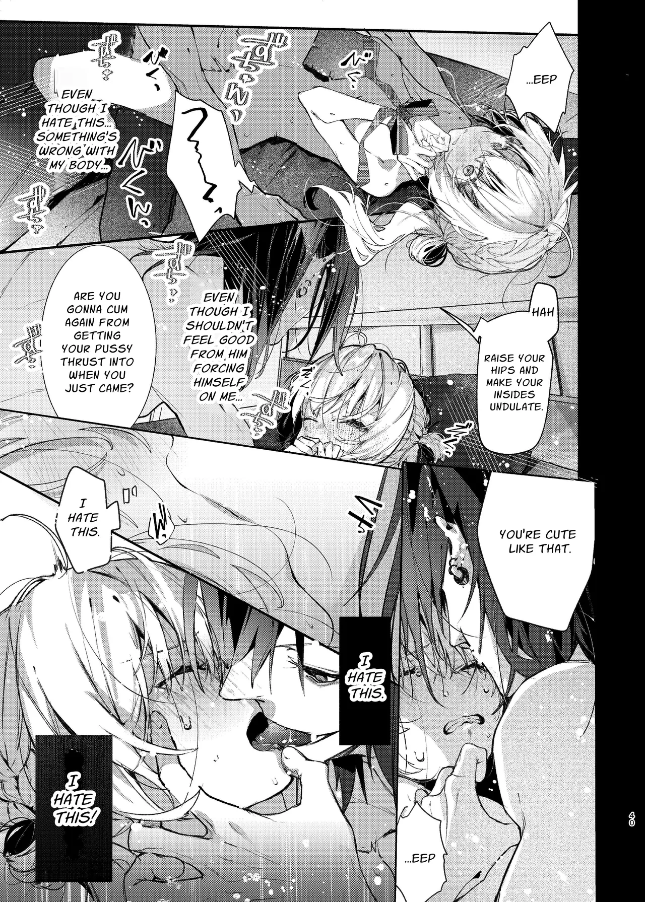 [Hankatsuu Shoujo (Enomoto Nao)]Majo Minarai wa xxx Shitakunai! - The Witch Apprentice Doesn't Want to xxx! | The Apprentice Witch Doesn't Want To XXX![English] [Cunny Garden] Page 40