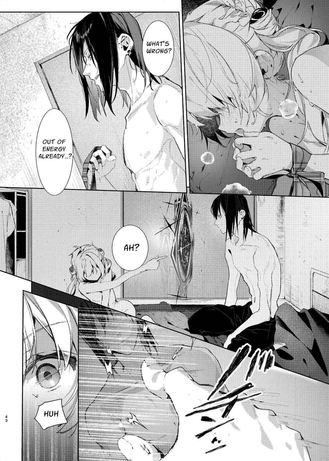[Hankatsuu Shoujo (Enomoto Nao)]Majo Minarai wa xxx Shitakunai! - The Witch Apprentice Doesn't Want to xxx! | The Apprentice Witch Doesn't Want To XXX![English] [Cunny Garden] Page 43