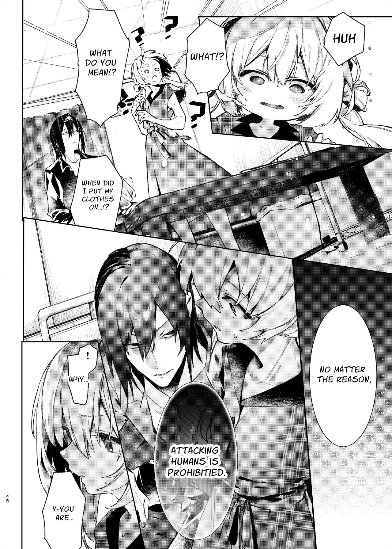 [Hankatsuu Shoujo (Enomoto Nao)]Majo Minarai wa xxx Shitakunai! - The Witch Apprentice Doesn't Want to xxx! | The Apprentice Witch Doesn't Want To XXX![English] [Cunny Garden] Page 45