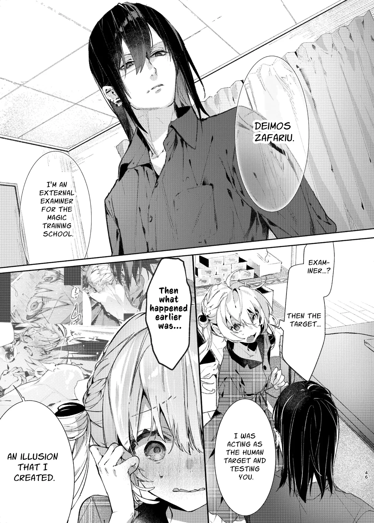 [Hankatsuu Shoujo (Enomoto Nao)]Majo Minarai wa xxx Shitakunai! - The Witch Apprentice Doesn't Want to xxx! | The Apprentice Witch Doesn't Want To XXX![English] [Cunny Garden] Page 46