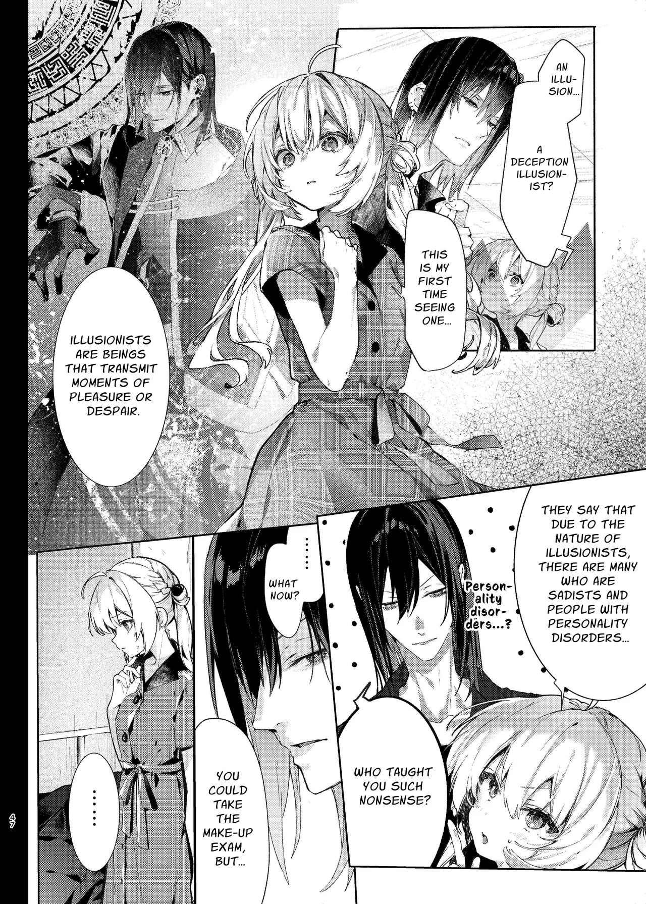 [Hankatsuu Shoujo (Enomoto Nao)]Majo Minarai wa xxx Shitakunai! - The Witch Apprentice Doesn't Want to xxx! | The Apprentice Witch Doesn't Want To XXX![English] [Cunny Garden] Page 47